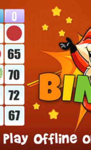 Bingo! Free Bingo Games - play offline no wifi 1