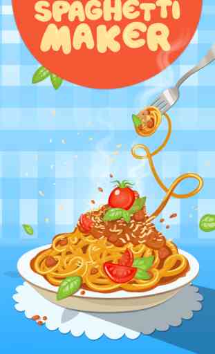 Spaghetti Maker - Pasta Cooking Game for Kids 1