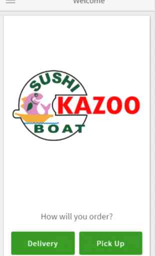 Sushi Boat Kazoo 1
