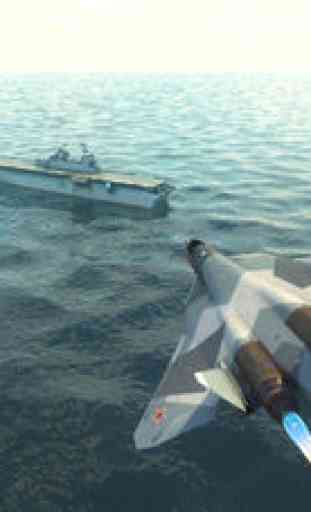 Aircraft Carrier Parking - F18 Fighter Jet Simulation Landing & Stealth Navy Boat Battleship Driving Games 1