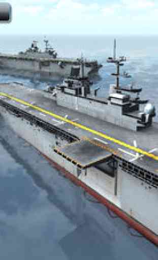 Aircraft Carrier Parking - F18 Fighter Jet Simulation Landing & Stealth Navy Boat Battleship Driving Games 4