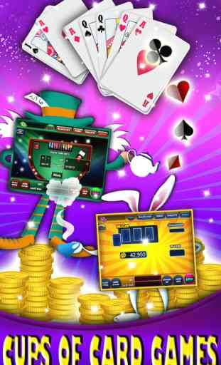 Alice In Wonderland Slots - Casino Jackpot Party With Bingo Video Poker And Gs.n More 3