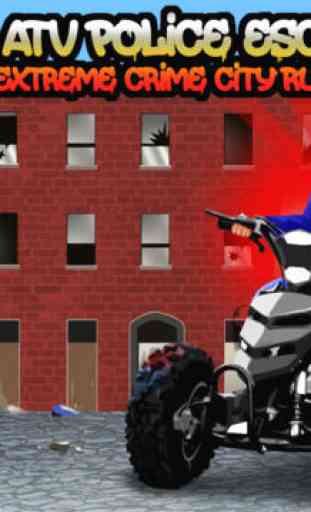 An ATV Police Escape: Extreme Crime City Run – Free HD Racing Game 4