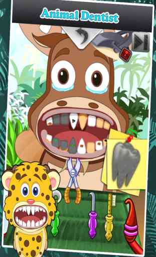 Animal Vet Clinic: Crazy Dentist Office for Moose, Panther - Dental Surgery Games 4