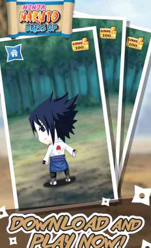 Anime Manga Dress Up For Sasuke Edition : Chibi Naruto Shippuden Game Free 4