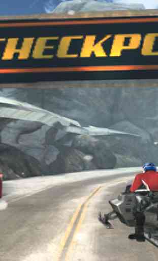 Arctic Snowmobile Racing - 3D eXtreme Winter Ice Trails Driving Edition Free 1