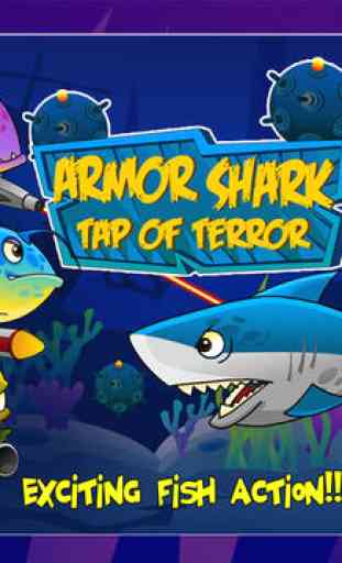 Armor Shark Releases A Bloodbath Attack On All Fishies - Newest Free Fish Shooting Game For Boys And Girls 4