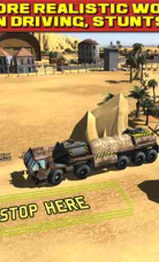 Army Truck Car Parking Simulator - Real Monster Tank Driving Test Racing Run Race Games 4