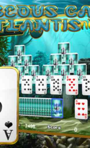 Atlantis Pyramid Solitaire Free- The Rise of Poseiden's Trident for VIP Card Players 1