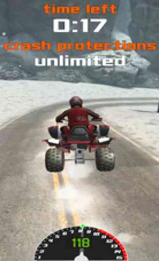 ATV Snow Racing - eXtreme Real Winter Offroad Quad Driving Simulator Game FREE Version 1