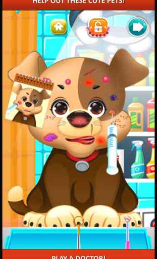 Baby Pet Doctor & Little Animal Care - virtual pets vet spa & salon kids games for boys & girls 1