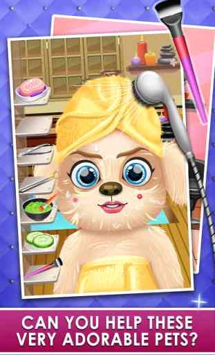 Baby Pet Salon Makeover Spa - Little Kid Hair & Make-Up Nail Wedding Games for Girls 1