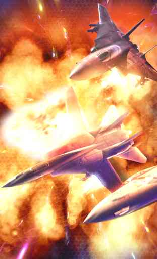 Aerial Jet War Shooting: Fighter Air Combat Game HD Free 1