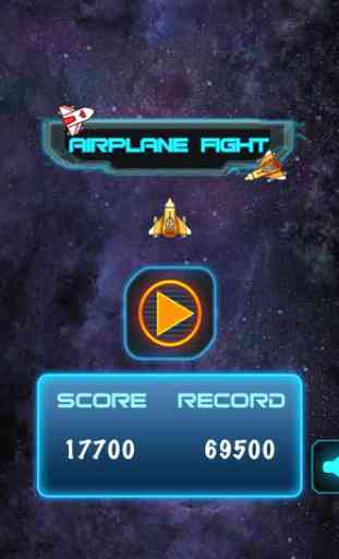 Air Fighter - Sky Space Fly Plane Arcade Games 3