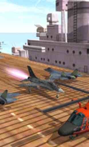 Air Plane Parking - Navy Warship 3D 3