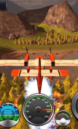 Airplane Firefighter Pilot - Flying And Landing Flight Simulator Games 2