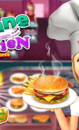 Airplane Kitchen Fast Food Fever Cooking Games 1