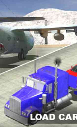 Airplane Pilot Car Transporter - Airport Vehicle Transport Duty Simulator 2