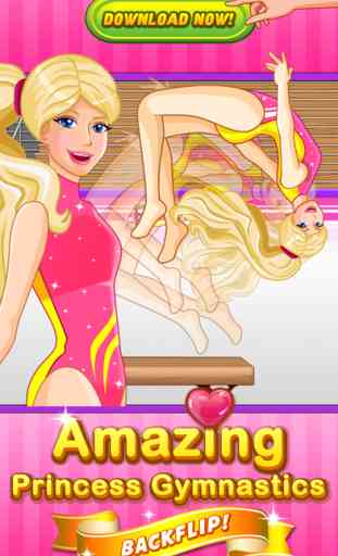 Amazing Princess Gymnastics Backflips 1