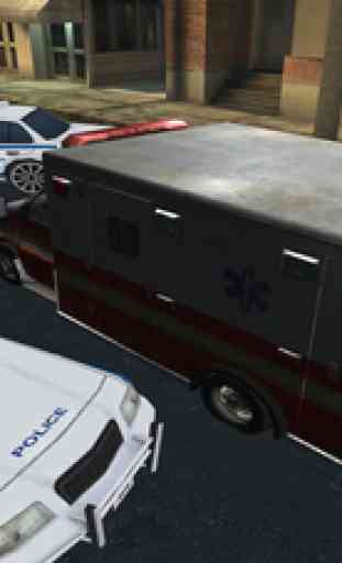Ambulance City Rush - Emergency Car Racing Games 2