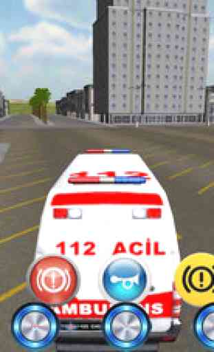 Ambulance Driving Game 2