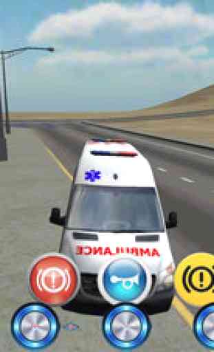 Ambulance Driving Game 3
