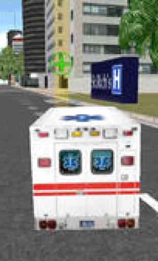Ambulance Parking 3D 3