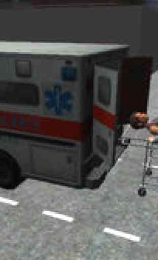 Ambulance Parking 3D Extended 1