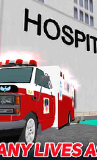 Ambulance Simulator 2014 3D - Final Emergency Free Game 2