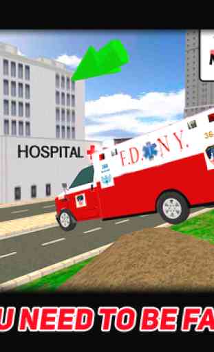 Ambulance Simulator 2014 3D - Final Emergency Free Game 4