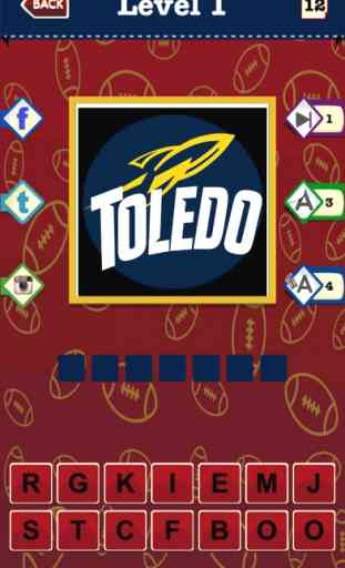 American College Football Quiz:Sports Logos Guessing Game 3