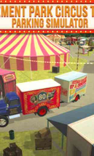 Amusement Park Fair Ground Circus Trucker Parking Simulator 1