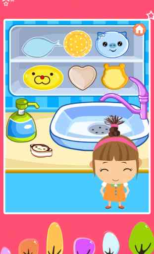 Amy Wash The Dishes,little girl free games 3