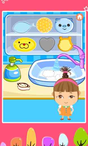 Amy Wash The Dishes,little girl free games 4
