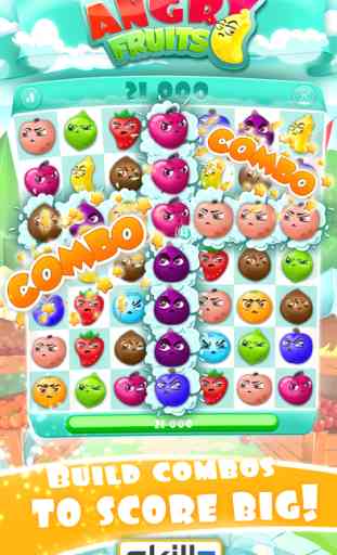 Angry Fruits 1 VS 1 Puzzle : Real Money Gaming 1