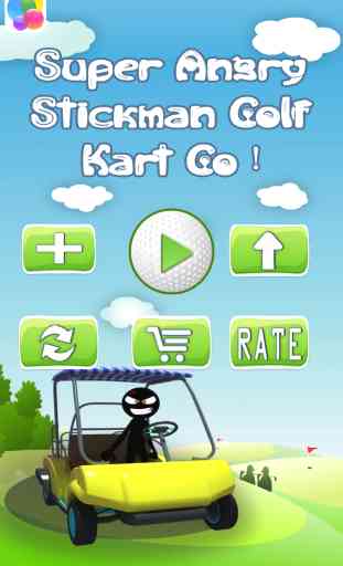 Angry Stickman Fairway-s : Super Golf-Karts Go - Free 1