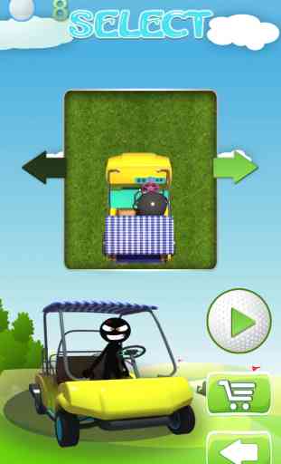 Angry Stickman Fairway-s : Super Golf-Karts Go - Free 2