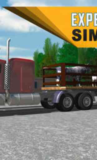 Animal Transporter Truck Driving  - Real Simulator 4