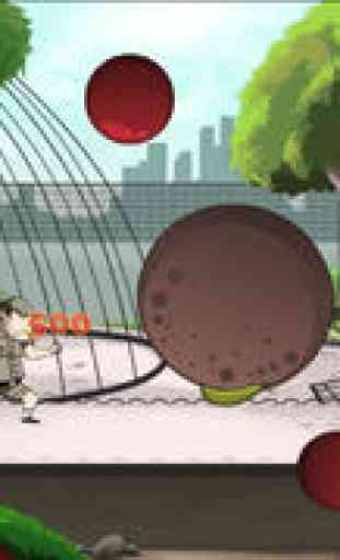Ape Escape Dodgeball FREE - A Monkey vs. Zookeeper Battle Game 3