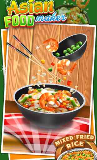 Asian Lunch Food Making Kid Games for Girls & Boys 1