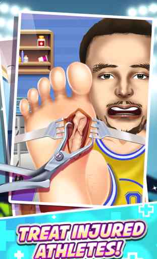 Athlete Surgery Doctor & Salon Kid Games 1