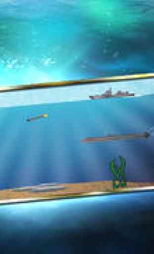 Awesome Submarine battle ship Free! - Torpedo wars 4