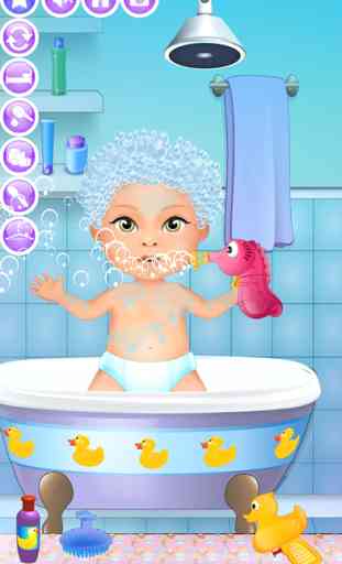 Baby Care Home - Kids Dressup & Family Salon Games 1
