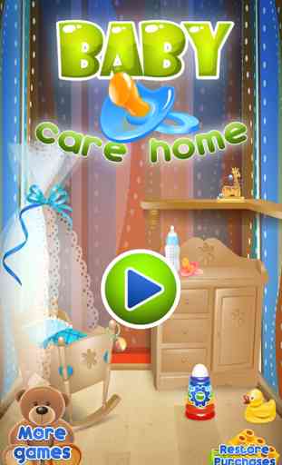 Baby Care Home - Kids Dressup & Family Salon Games 4