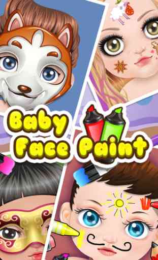 Baby Face Art Paint - kids games 4