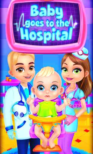 Baby Goes to the Hospital - Kids Doctor Spa Games 1