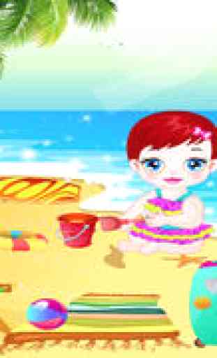 Baby In the Sand - Swimming & Play for Girl & Kids Game 3