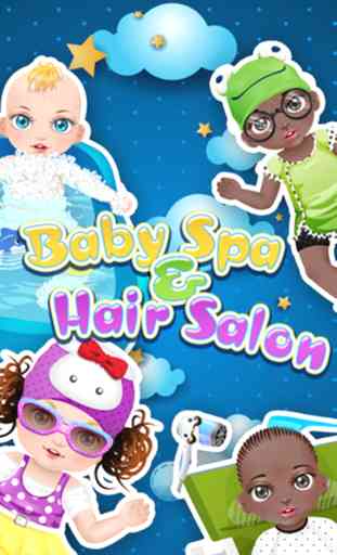 Baby Spa & Hair Salon - kids games 1