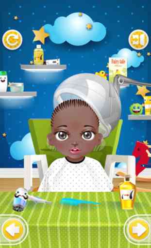 Baby Spa & Hair Salon - kids games 2