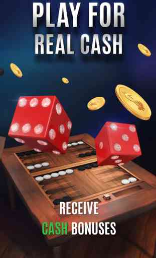 Backgammon For Money - Online Board Game 1